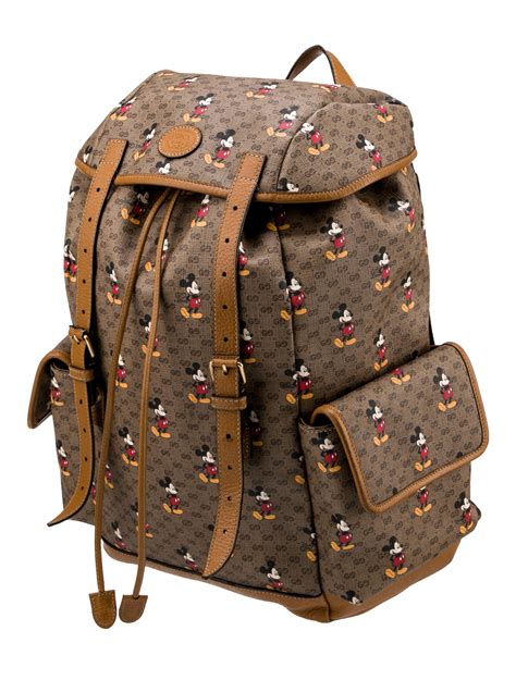 gucci micro mickey mouse backpack.